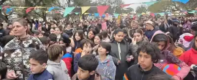 Miles de chicos vivieron una jornada mágica en Colonia Caroya