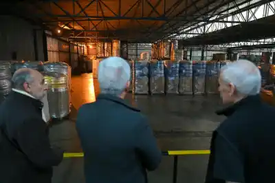 El plan de Plastimet que Poggi conoció en Naschel: nueva tecnología y un centro de distribución