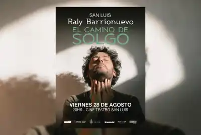 La vuelta de Raly Barrionuevo a San Luis: un show íntimo que promete emocionar