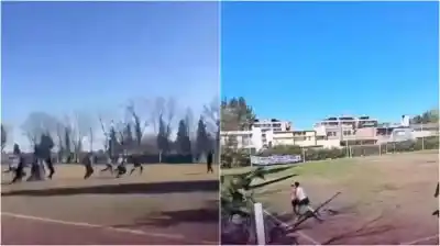 Terror en un partido juvenil: árbitro de 17 años fue golpeado y amenazado de muerte