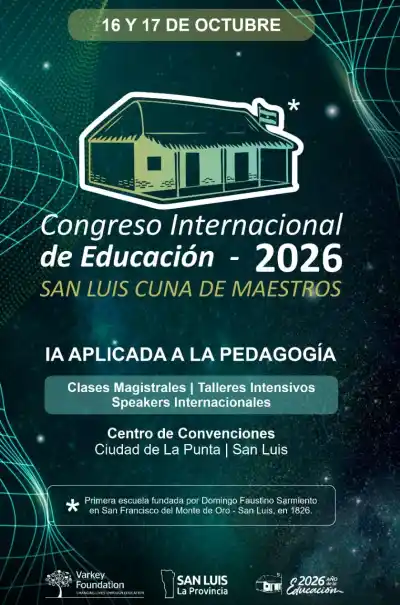 Revelan los bloques temáticos del Congreso Internacional de Educación que reunirá a expertos en IA en San Luis