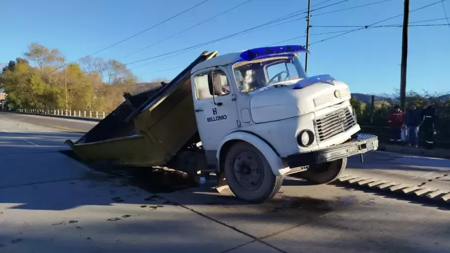 incidente vial camión