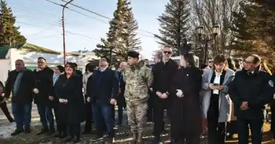 La fiesta de Piedra Buena: Vidal y Farías encabezaron un aniversario con historia y equipamiento nuevo