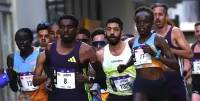 El viedmense que sorprendió en la Media Maratón de Buenos Aires: su marca lo dejó entre los mejores