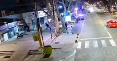 La cámara los delató: así atraparon a dos ladrones en pleno robo