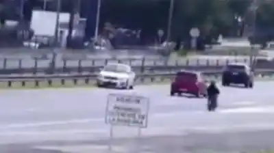 Pánico en la Panamericana: una mujer manejó a contramano y desató una persecución de alto riesgo