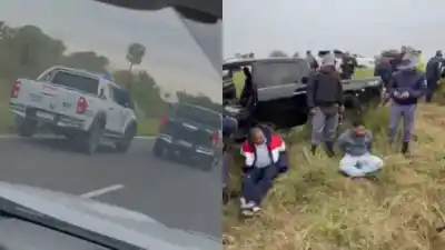 Dos camionetas robadas en Buenos Aires fueron interceptadas en la Ruta 11: hay detenidos y prófugos en el monte