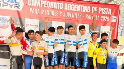 San Juan arrasó en el Argentino de Pista: 31 medallas y una cosecha dorada que ilusiona