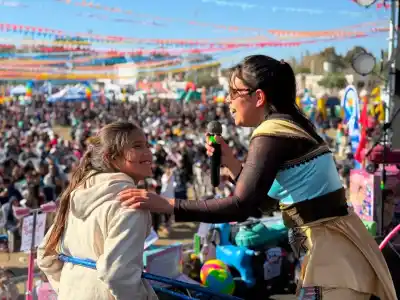 El Día del Niño en 9 de Julio fue una fiesta multitudinaria: más de 10 mil personas dijeron presente