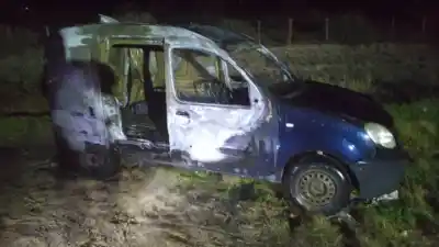 Fuga, un herido de bala y un auto en llamas: el balance de un fin de semana que puso en alerta a Puerto Madryn