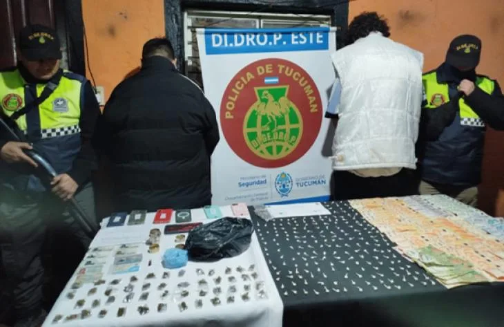 Secuestro de drogas en Alderetes