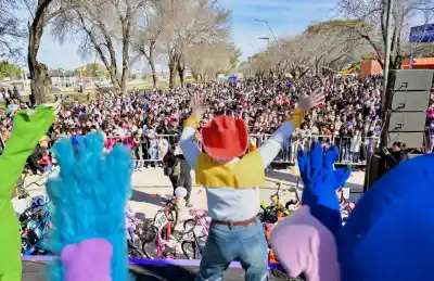 Miles de chicos celebraron el Día del Niño en una jornada inolvidable en Estación Juárez Célman