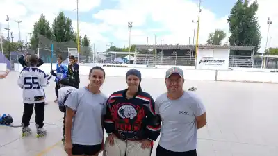 A sus 16 años, la arquera neuquina que hará historia en el Mundial de Roller Hockey