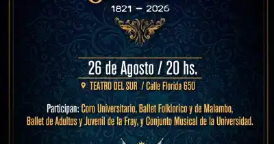 Una noche de música y danza para celebrar los 205 años de la autonomía catamarqueña
