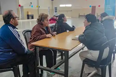 El equipo de Discapacidad llegó a Balde y más de 20 vecinos obtuvieron respuestas