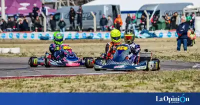 La delegación de Río Gallegos que dejó su huella en el nacional de karting