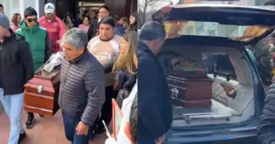Entre llantos y pedidos de justicia: el último adiós a Cintia Orellana