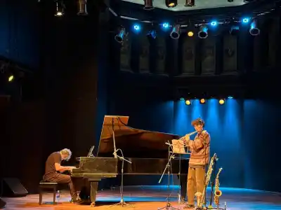 El dúo que desafía el jazz: Jodos y Salvatierra llegan al Círculo con un show sin red