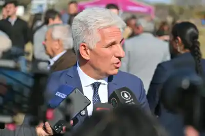 Merlo: Poggi anunció una inversión millonaria en tres obras clave para la región