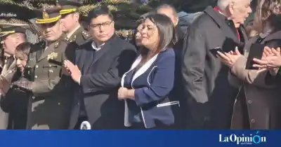 Gritos y respaldo: el tenso acto de Claudio Vidal en Piedra Buena que terminó con una promesa