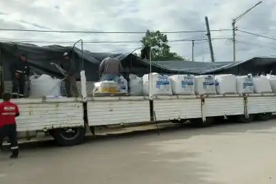 La promesa de Poggi ya está en marcha: los primeros materiales llegaron a Candelaria