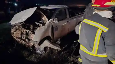 Aplastado por su camioneta en la Ruta 51: la víctima sigue en terapia intensiva y se conocen nuevos detalles