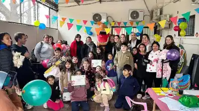 Día del Niño en Villa Carmela: la jornada que unió juegos, salud y comunidad
