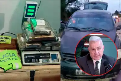 El hallazgo en el torpedo de un auto que terminó con un paranaense detenido en Santa Fe