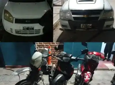 Huillapima: secuestran vehículos y motos en operativos de control vial