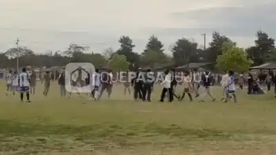 Golpes y corridas en La Mielera: la violencia que opacó el fútbol barrial en San Pedro