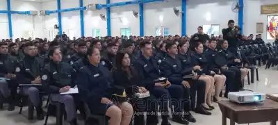Cadetes de Formosa se entrenan para actuar en accidentes de tránsito: qué aprendieron