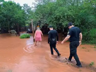 El mapa secreto de la Policía para evacuar Misiones antes de que El Niño golpee