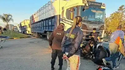 Una adolescente en bicicleta fue embestida por un camión en San Salvador y debió ser derivada a Concordia
