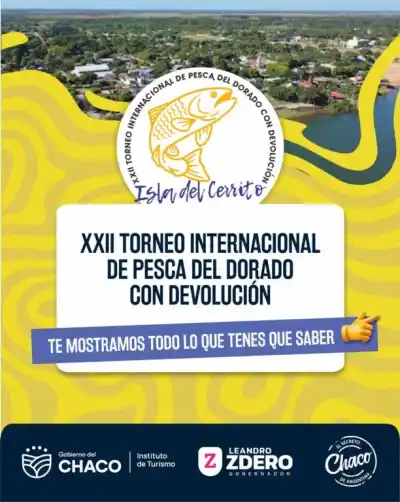 Isla del Cerrito se prepara para el gran encuentro de pesca que paraliza la región