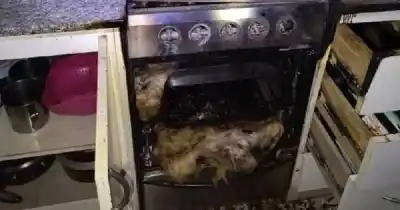 Prendió fuego su ropa por un detalle invisible en la cocina de Godoy Cruz