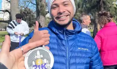 De Concepción de la Sierra al podio: la primera media maratón de Sergio Romero que emocionó a Misiones