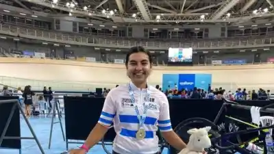 La catamarqueña Guadalupe Díaz se despachó con dos medallas en la Copa Argentina UCI
