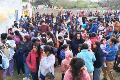 El festejo que reunió a todo Brea Pozo: así se vivió el Día del Niño