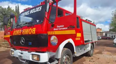 Coronel Moldes invierte en su propio cuartel de bomberos: ¿qué encontraron en el viejo matadero?