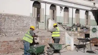 La histórica escuela Rawson se transforma: así avanza la obra que cambiará su estructura