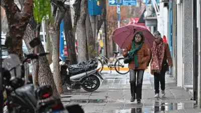 Alerta en Río Negro y Neuquén: el temporal que combina lluvia y viento ya se siente en la cordillera