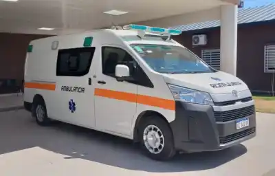 Una colcha, un bebé y una caída que pudo ser fatal en Pampa Muyoj