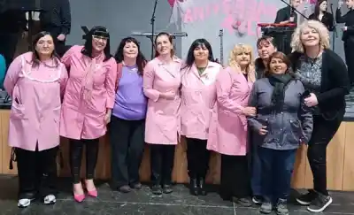 El emotivo festejo por los 40 años de las Damas Rosadas que nadie quiso perderse