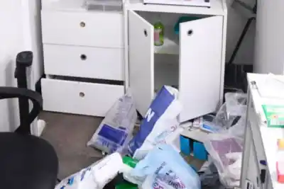 Vandalizaron un centro de salud en La Banda y dejaron un consultorio inutilizable