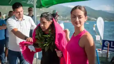 La nadadora de Bariloche que conquistó Europa y no piensa frenar