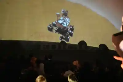 Un domo gigante en el patio del Nacional: así vivieron los estudiantes una experiencia única