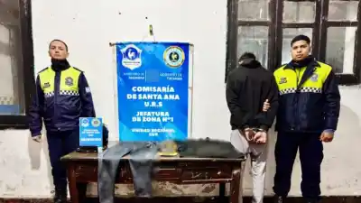 Robó un estéreo y lo atraparon a pocas cuadras: la insólita maniobra para escapar