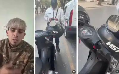 Motociclista de DiDi en San Juan denuncia multas 'inventadas' y exhibe su descargo