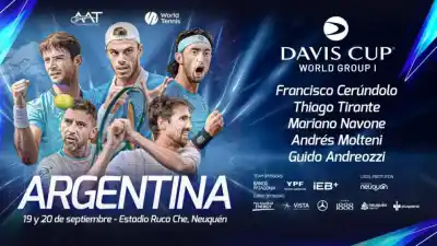 Copa Davis: la lista definitiva que presentará Argentina en Neuquén y el detalle que nadie esperaba