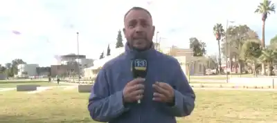 ¿Quién le ganó al móvil de Canal 13 en el Parque de Mayo?